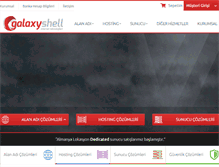 Tablet Screenshot of galaxyshell.com